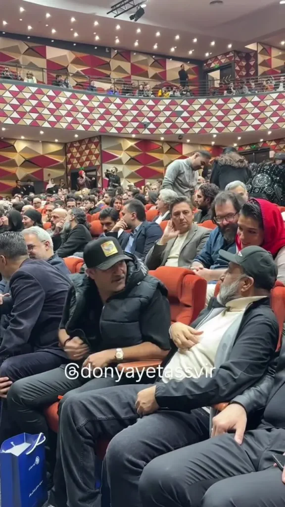 غیبت مهران غفوریان با عطاران پشت سرِ مهران مدیری در جشن حافظ