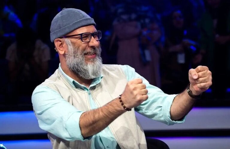 محمد بحرانی در نمایشگاه خیریه آرامه