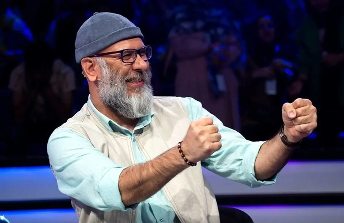 محمد بحرانی در نمایشگاه خیریه آرامه