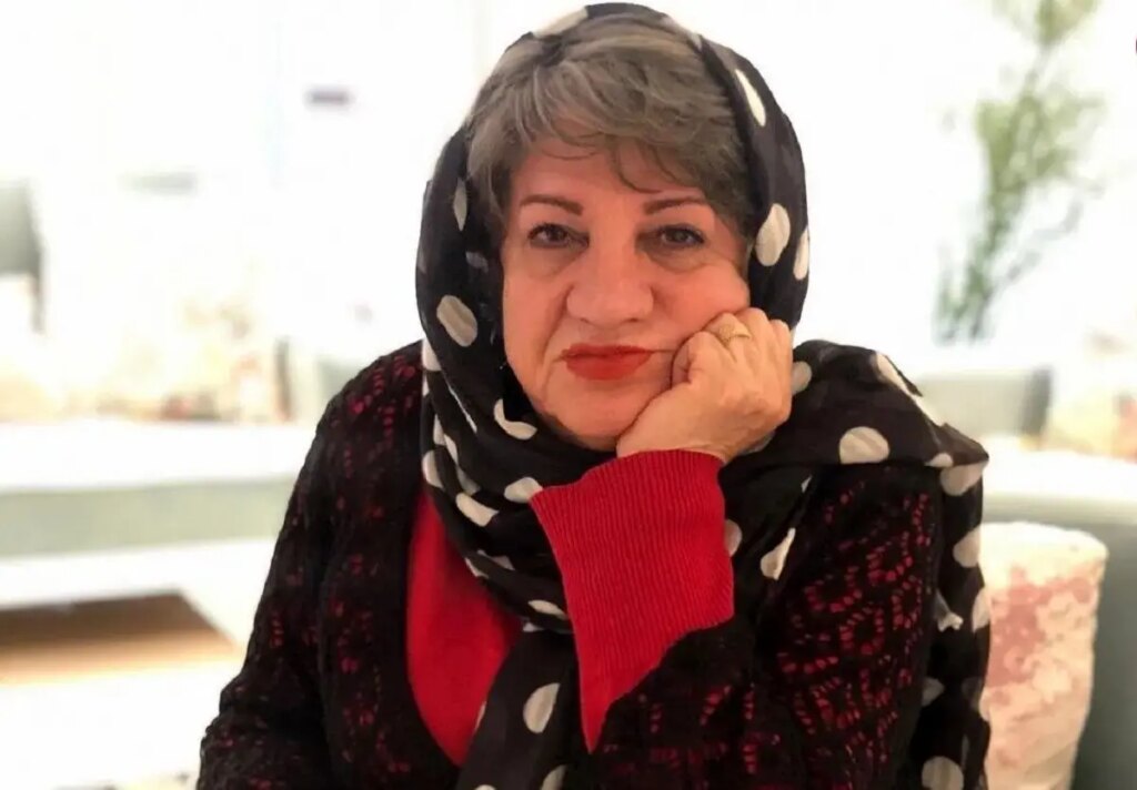 «ناهید مسلمی» در دوران جوانی و در اوایل دهه 50