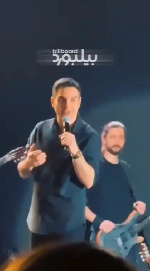 واکنش محسن یگانه به نشان دادن پرچم بحرین در کنسرتش