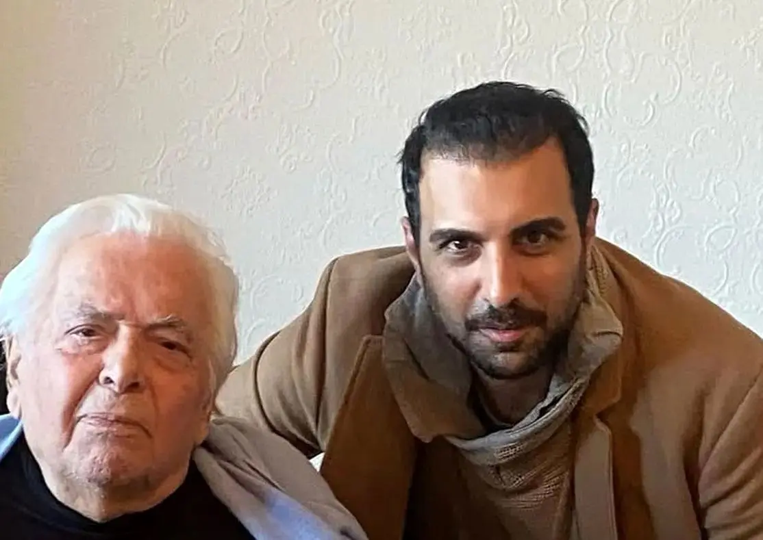 «پولاد کیمیایی» در 10 سالگی در کنار «گوگوش» در پیست اسکی