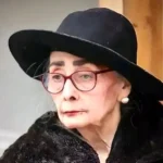 «کتایون امیرابراهیمی» در 32 سالگی و در پشت صحنه یک فیلم؛ سال 1350