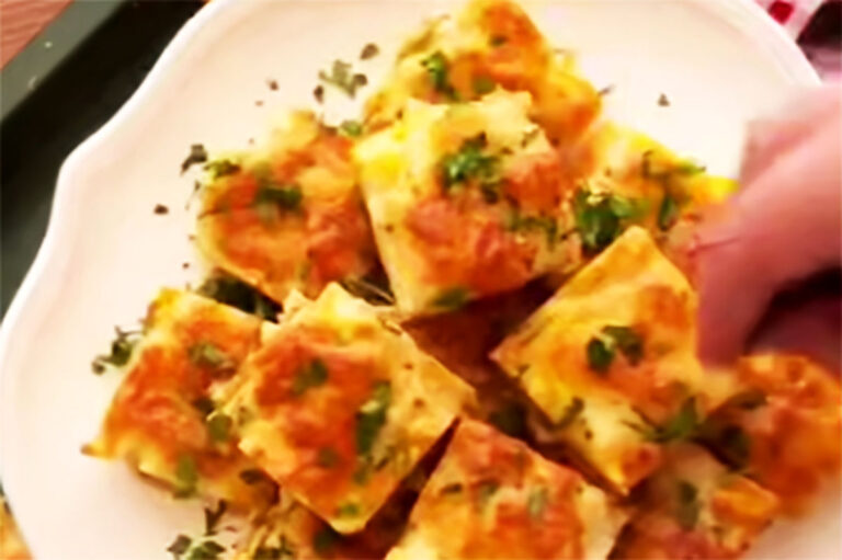 کیک پیتزا یک ایده خوشمزه و متفاوت برای آخر هفته