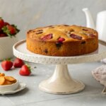 طرز تهیه کیک میوه‌ای خانگی نرم و خوشمزه در چند مرحله