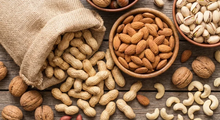 کدام آجیل بیشترین پروتئین را دارد؟