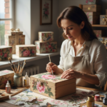 ساخت جعبه کادویی دکوپاژ