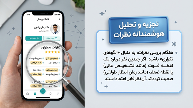 بررسی نظرات در سایتهای نوبتدهی