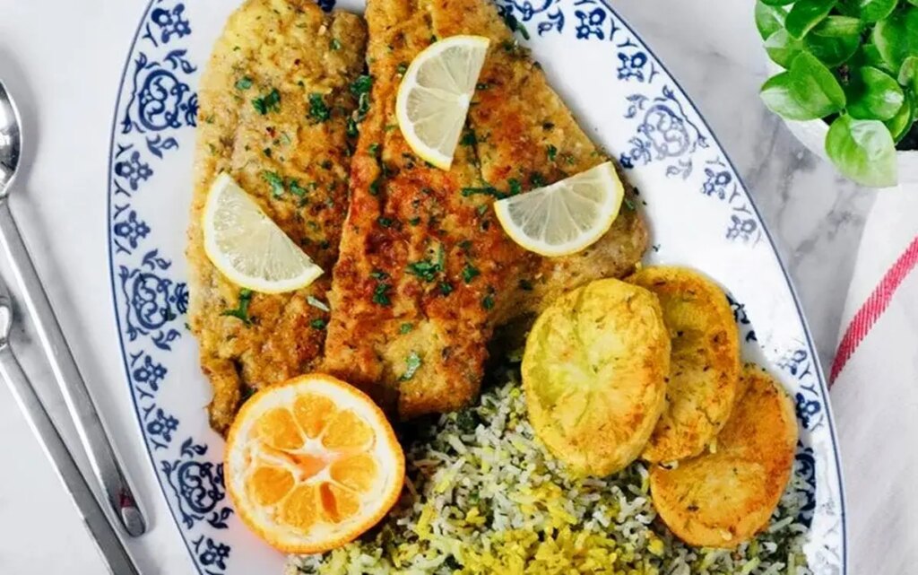 طرز تهیه سبزی پلو با ماهی خوشمزه برای شب عید