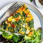 طرز تهیه کوکو سیب زمینی و اسفناج؛ شام فوری و خوشمزه