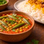 طرز تهیه خورشت بامیه رژیمی با ۲ دستور ساده