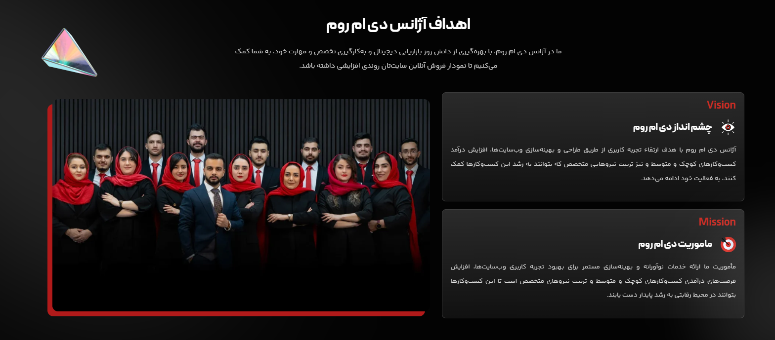 تیم‌ حرفه‌ای سئو
